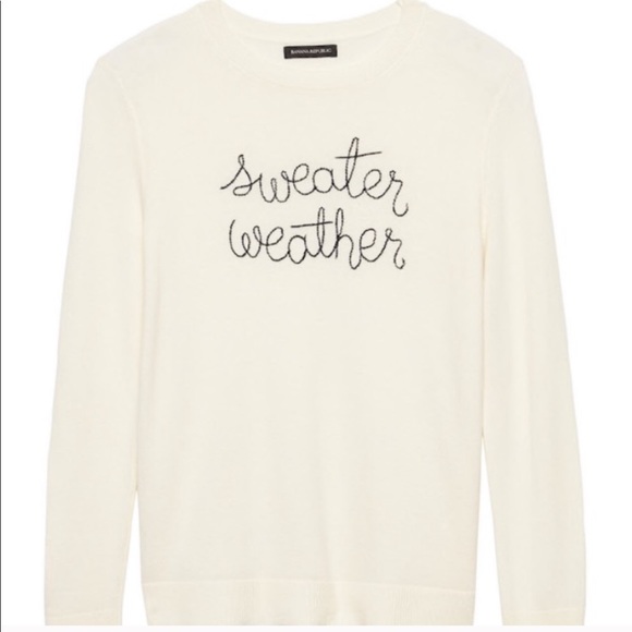 Banana Republic Sweaters - Banana Republic Merino Wool Sweater Weather Sz XL